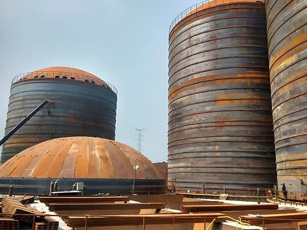 荔波焦粉钢板仓